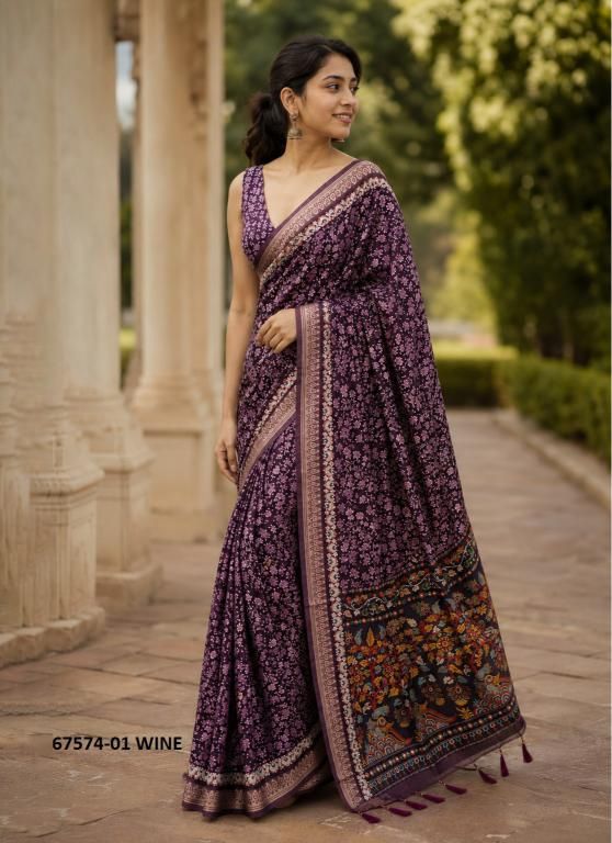 SUNFLOWER - Catalog # 67574 (Set of 4 Sarees)
