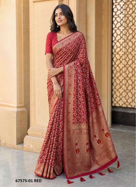 MEENA - Catalog # 67575 (Set of 5 Sarees) MEENA - Catalog # 67575 (Set of 5 Sarees)
