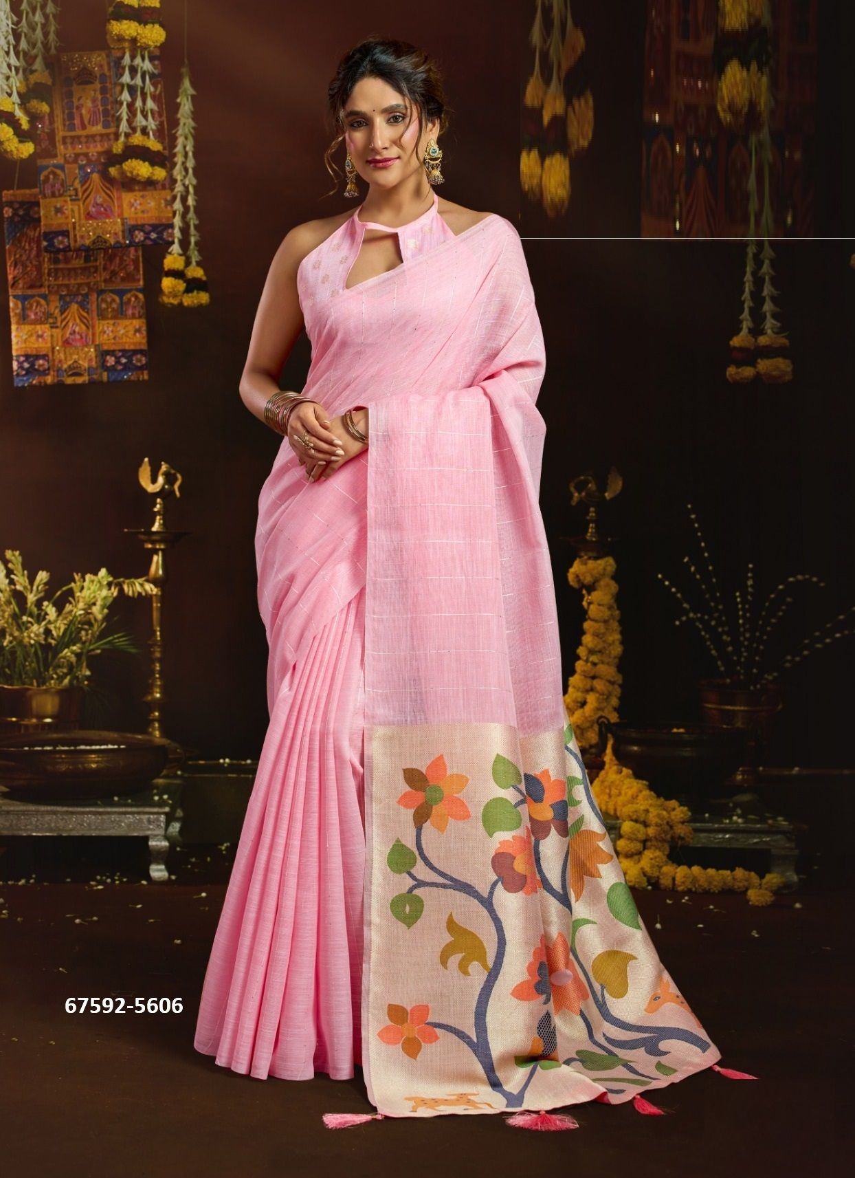PARAMPARA - Catalog # 67592 (Set of 6 Sarees) PARAMPARA - Catalog # 67592 (Set of 6 Sarees)