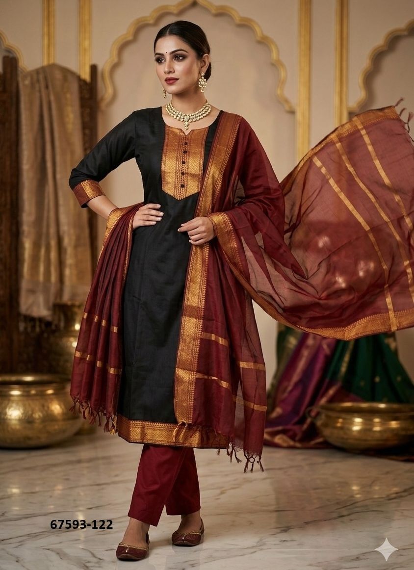 KANCHI COTTONS - Catalog # 67593 (Set of 13 Readymade Salwar Suits) KANCHI COTTONS - Catalog # 67593 (Set of 13 Readymade Salwar Suits)