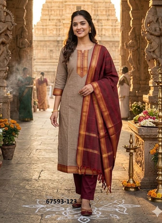 KANCHI COTTONS - Catalog # 67593 (Set of 13 Readymade Salwar Suits) KANCHI COTTONS - Catalog # 67593 (Set of 13 Readymade Salwar Suits)