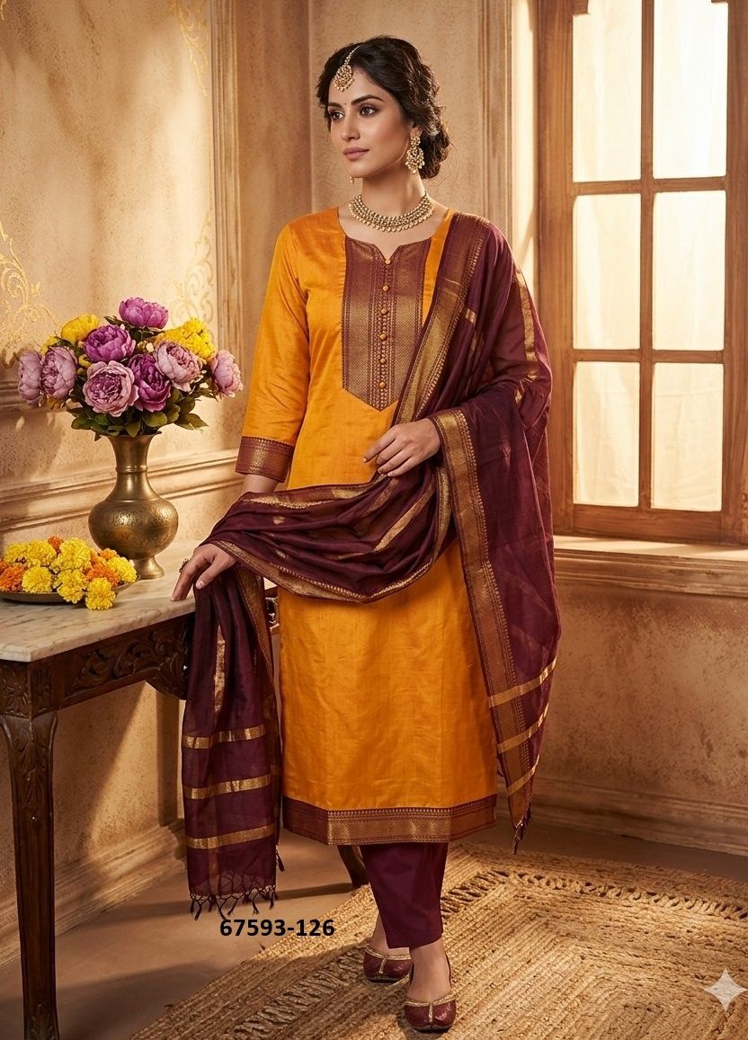 KANCHI COTTONS - Catalog # 67593 (Set of 13 Readymade Salwar Suits) KANCHI COTTONS - Catalog # 67593 (Set of 13 Readymade Salwar Suits)