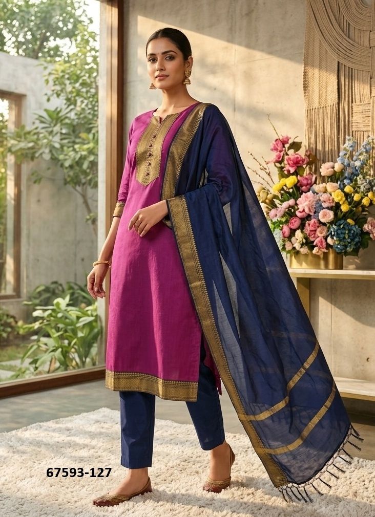 KANCHI COTTONS - Catalog # 67593 (Set of 13 Readymade Salwar Suits) KANCHI COTTONS - Catalog # 67593 (Set of 13 Readymade Salwar Suits)