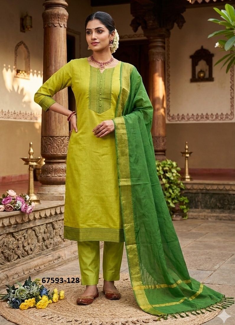 KANCHI COTTONS - Catalog # 67593 (Set of 13 Readymade Salwar Suits) KANCHI COTTONS - Catalog # 67593 (Set of 13 Readymade Salwar Suits)