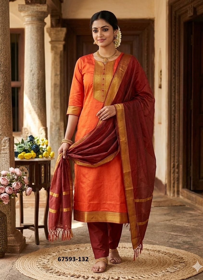KANCHI COTTONS - Catalog # 67593 (Set of 13 Readymade Salwar Suits) KANCHI COTTONS - Catalog # 67593 (Set of 13 Readymade Salwar Suits)