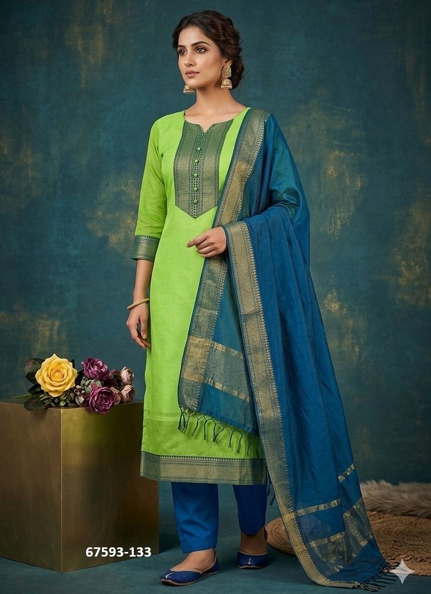 KANCHI COTTONS - Catalog # 67593 (Set of 13 Readymade Salwar Suits) KANCHI COTTONS - Catalog # 67593 (Set of 13 Readymade Salwar Suits)