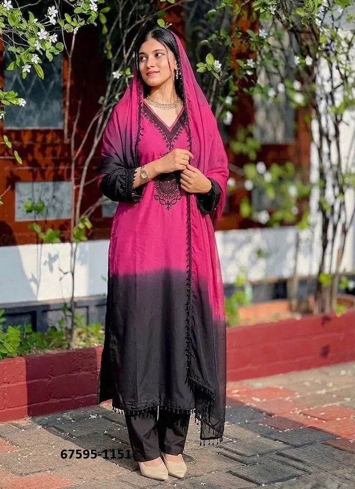 PADMASHREE - Catalog # 67595 (Set of 4 Readymade Salwar Suits) PADMASHREE - Catalog # 67595 (Set of 4 Readymade Salwar Suits)