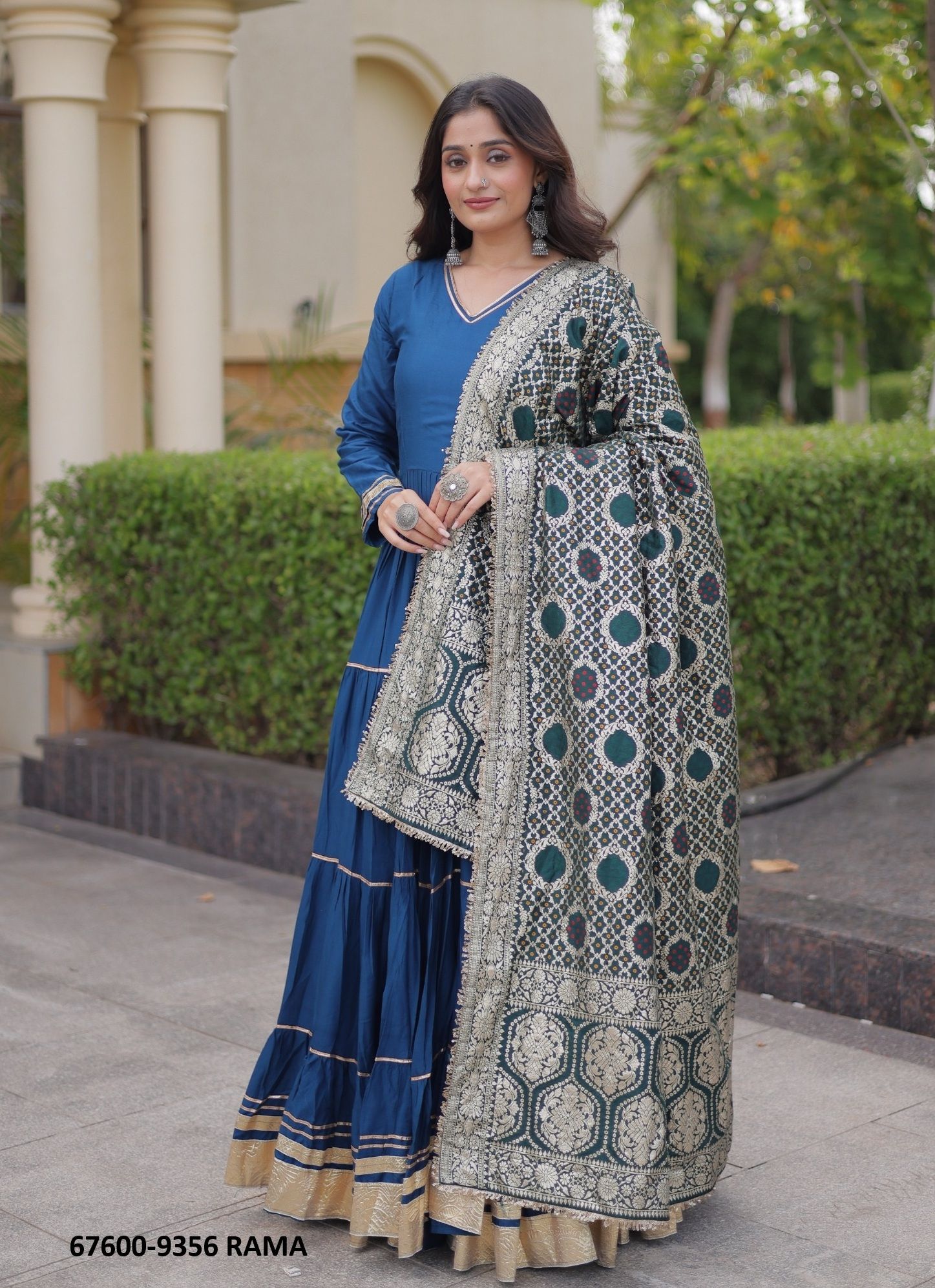 NIRMALA - Catalog # 67600 (Set of 2 Readymade Gowns) NIRMALA - Catalog # 67600 (Set of 2 Readymade Gowns)