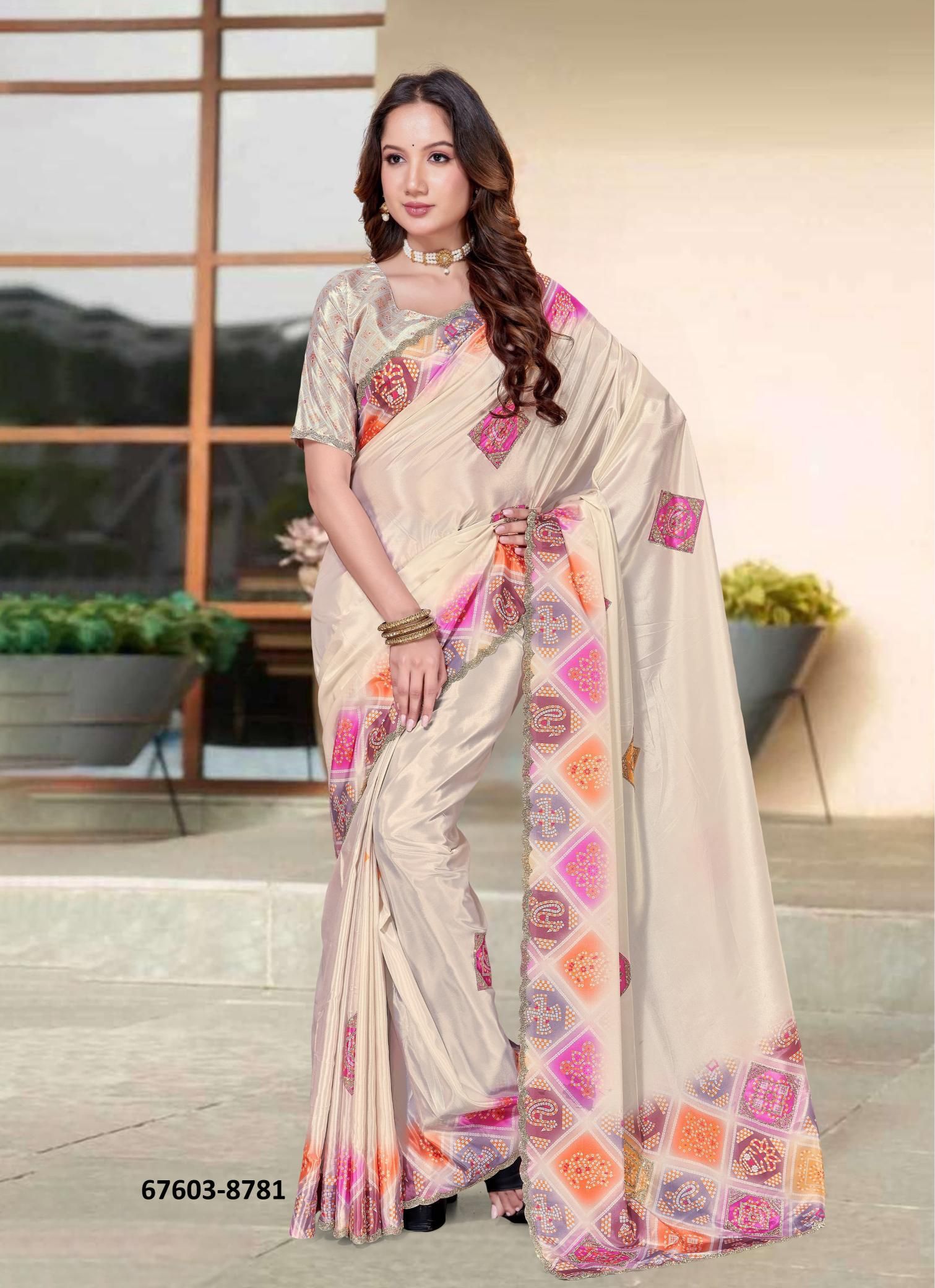 NATRAJ - Catalog # 67603 (Set of 5 Sarees) NATRAJ - Catalog # 67603 (Set of 5 Sarees)