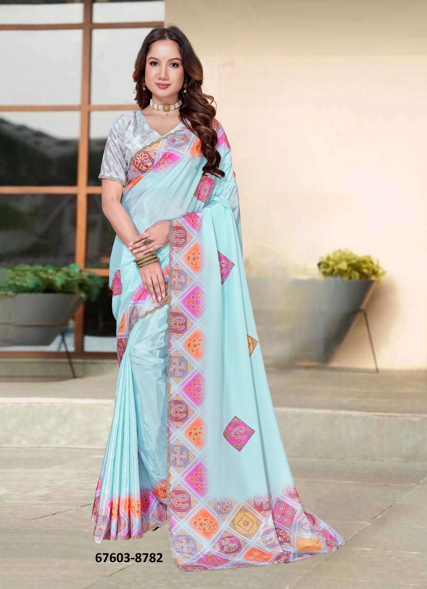 NATRAJ - Catalog # 67603 (Set of 5 Sarees) NATRAJ - Catalog # 67603 (Set of 5 Sarees)