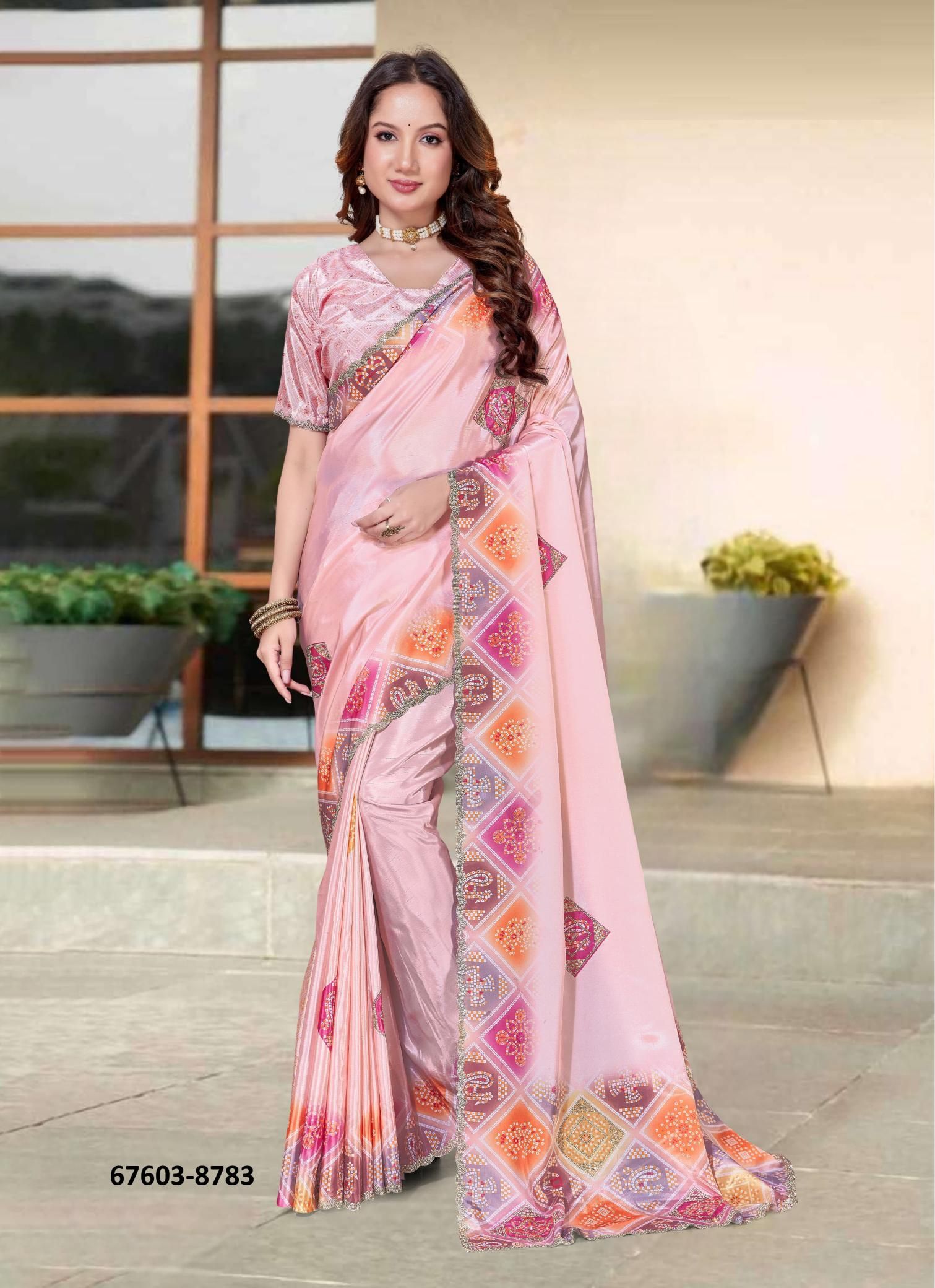 NATRAJ - Catalog # 67603 (Set of 5 Sarees) NATRAJ - Catalog # 67603 (Set of 5 Sarees)