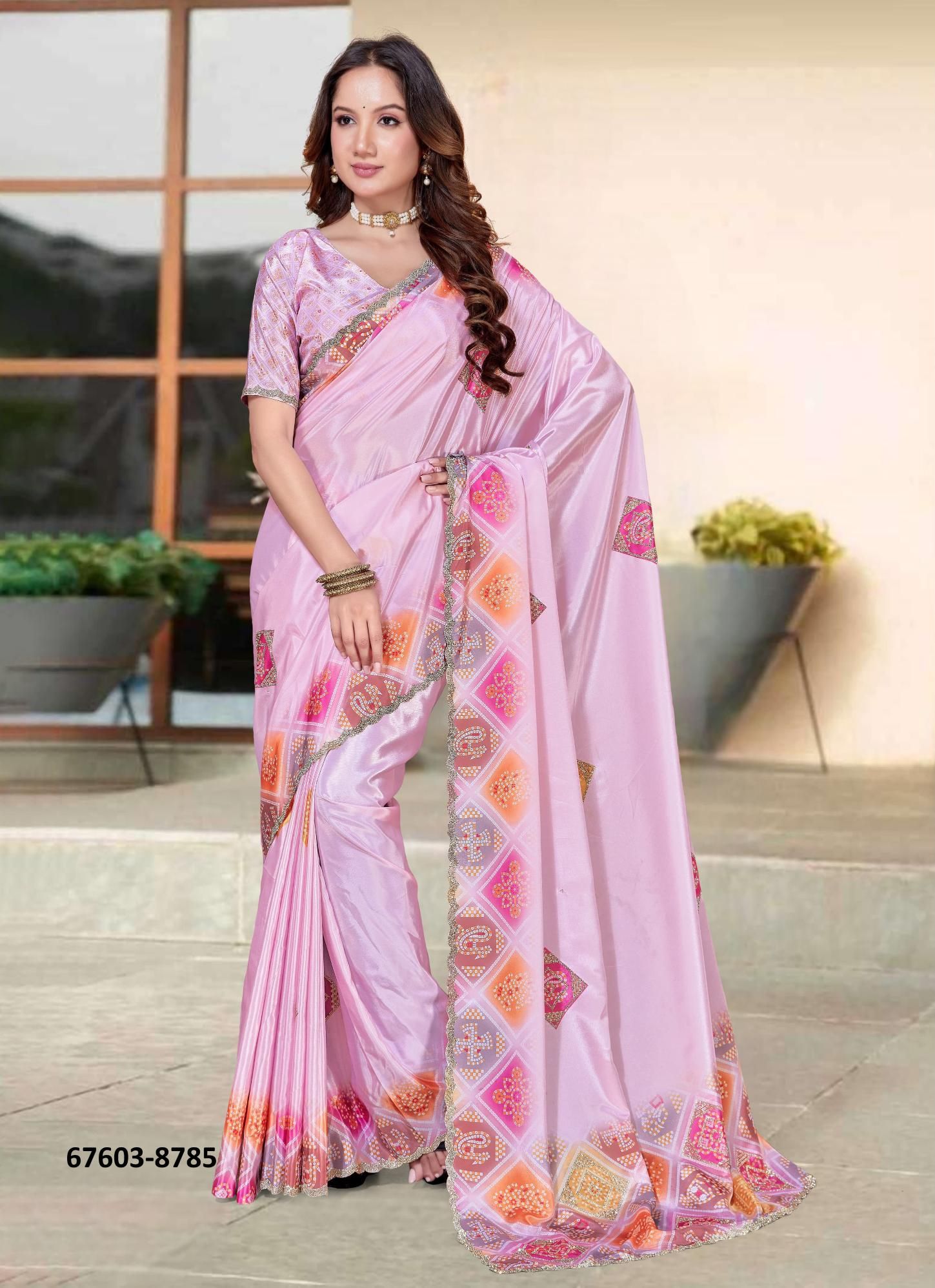 NATRAJ - Catalog # 67603 (Set of 5 Sarees) NATRAJ - Catalog # 67603 (Set of 5 Sarees)