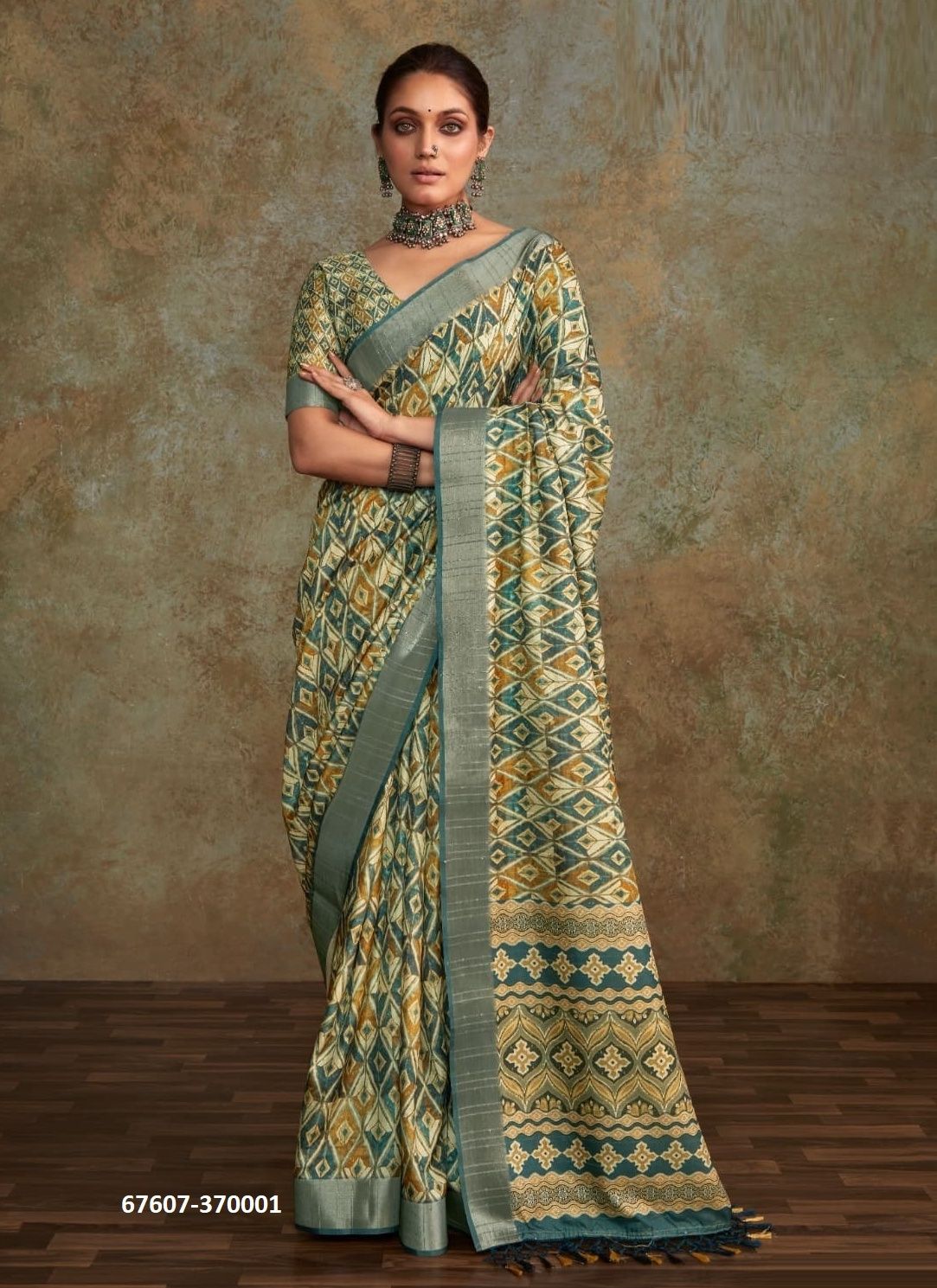 RITISHA - Catalog # 67607 (Set of 8 Sarees) RITISHA - Catalog # 67607 (Set of 8 Sarees)