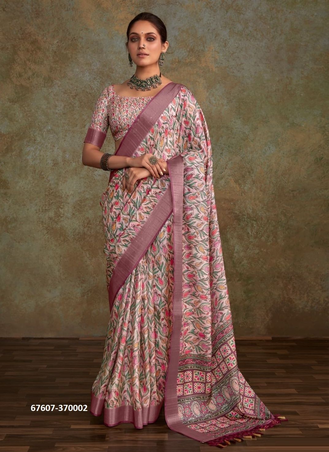 RITISHA - Catalog # 67607 (Set of 8 Sarees) RITISHA - Catalog # 67607 (Set of 8 Sarees)