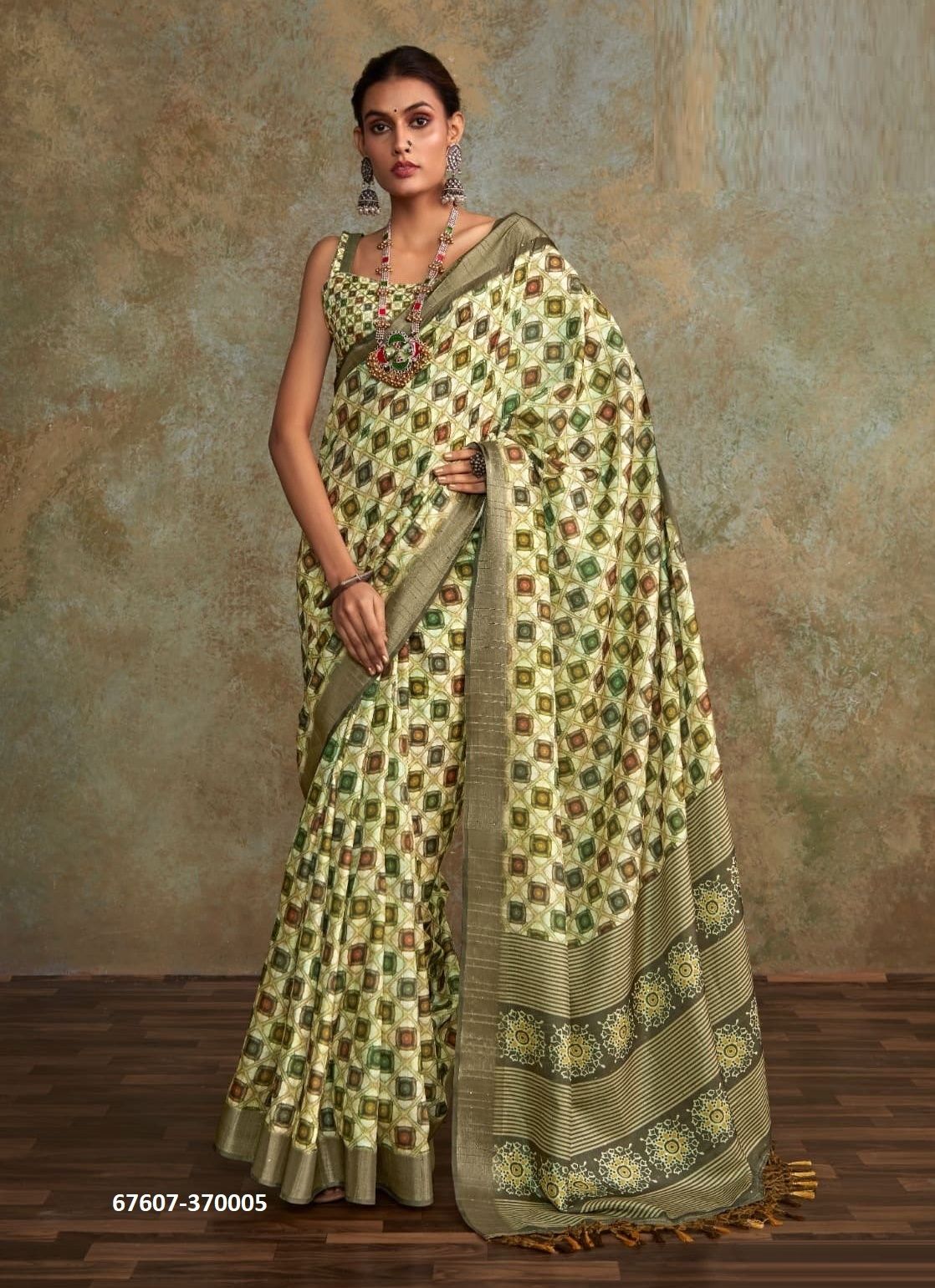 RITISHA - Catalog # 67607 (Set of 8 Sarees) RITISHA - Catalog # 67607 (Set of 8 Sarees)
