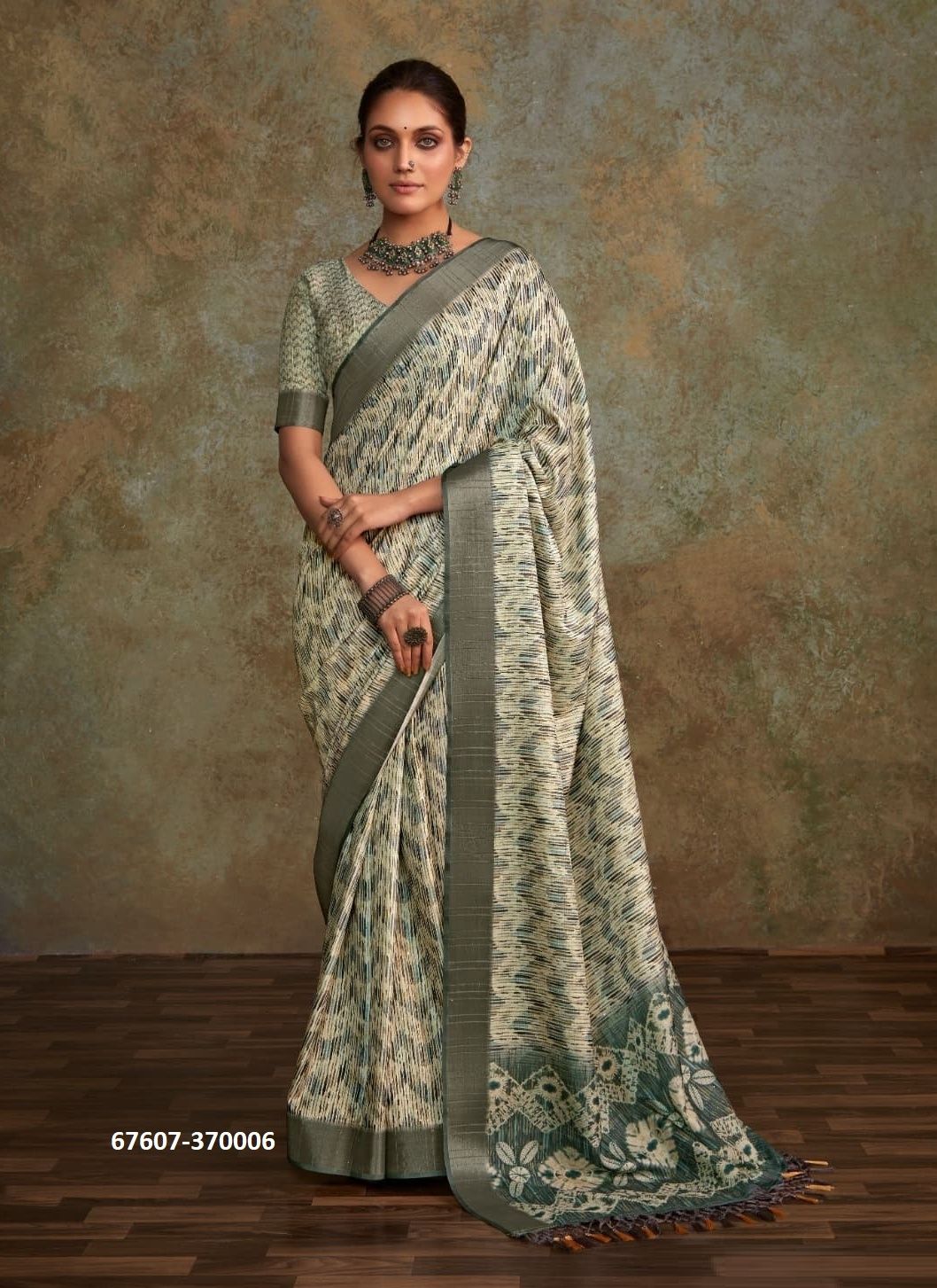 RITISHA - Catalog # 67607 (Set of 8 Sarees) RITISHA - Catalog # 67607 (Set of 8 Sarees)