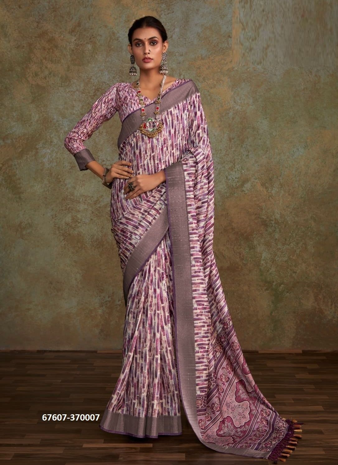 RITISHA - Catalog # 67607 (Set of 8 Sarees) RITISHA - Catalog # 67607 (Set of 8 Sarees)