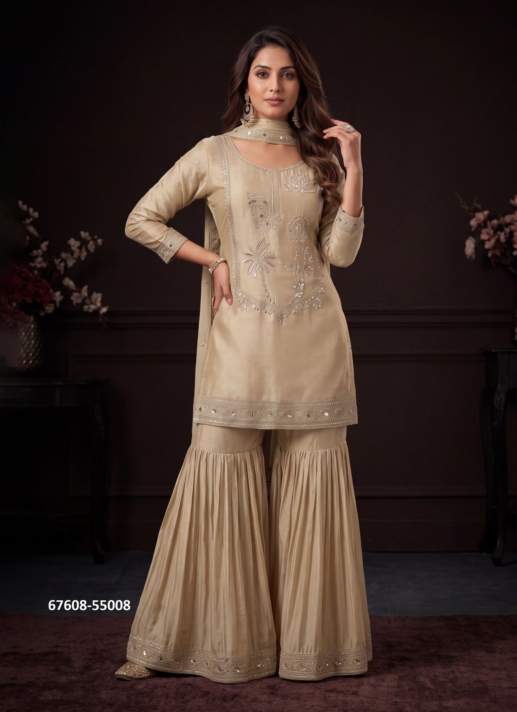 DIPIKA - Catalog # 67608 (Set of 3 Readymade Salwar Suits) DIPIKA - Catalog # 67608 (Set of 3 Readymade Salwar Suits)