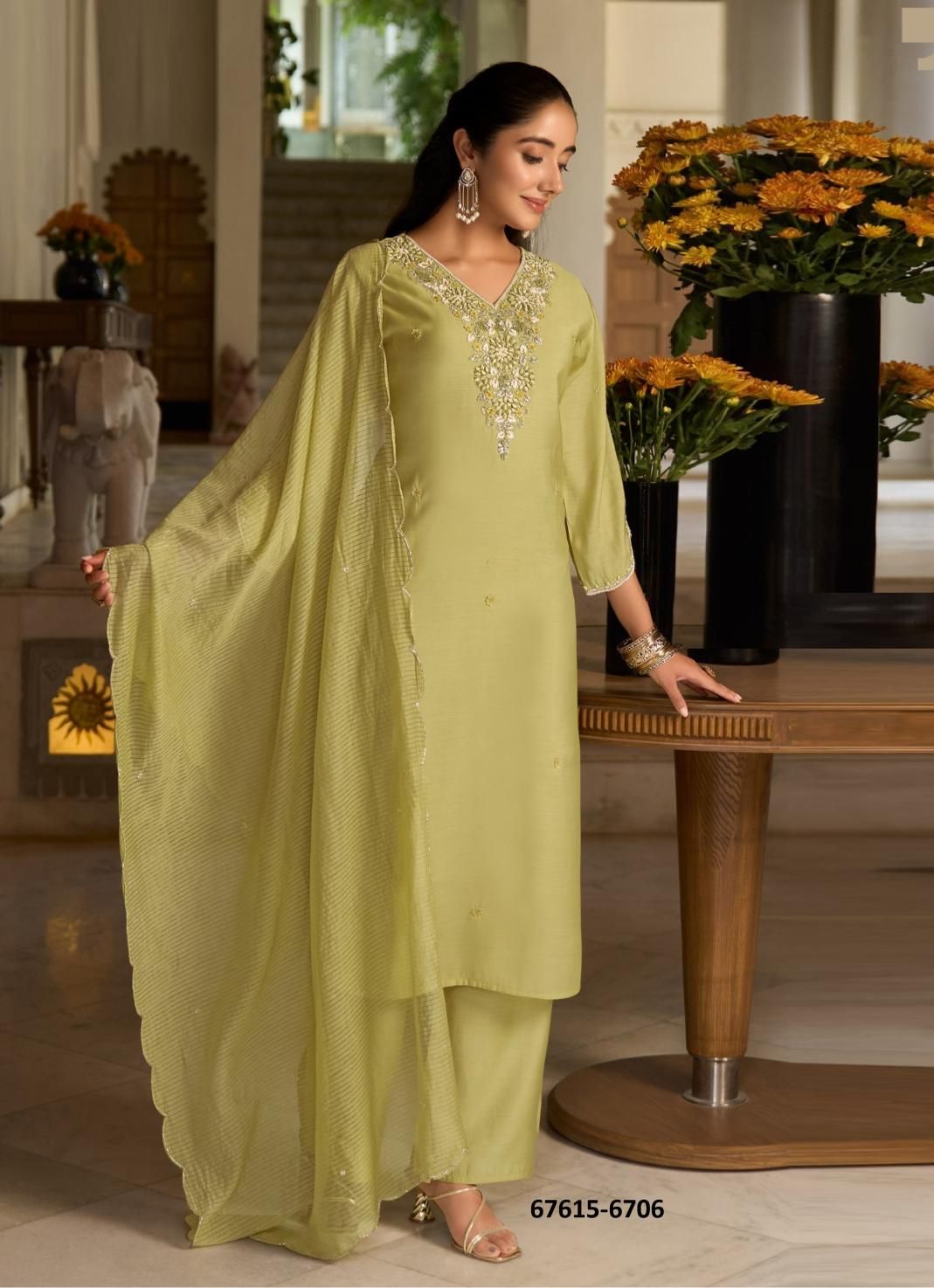 SHARARAT 10 - Catalog # 67615 (Set of 6 Readymade Salwar Suits) SHARARAT 10 - Catalog # 67615 (Set of 6 Readymade Salwar Suits)