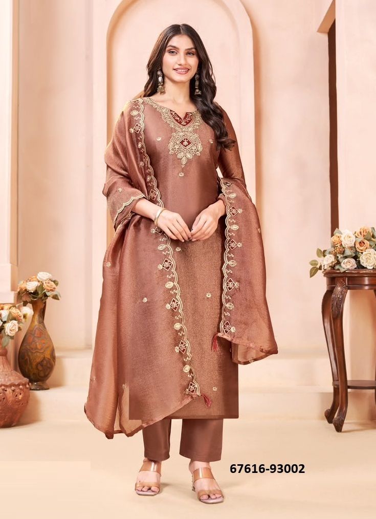 SAANVI - Catalog # 67616 (Set of 10 Readymade Salwar Suits) SAANVI - Catalog # 67616 (Set of 10 Readymade Salwar Suits)