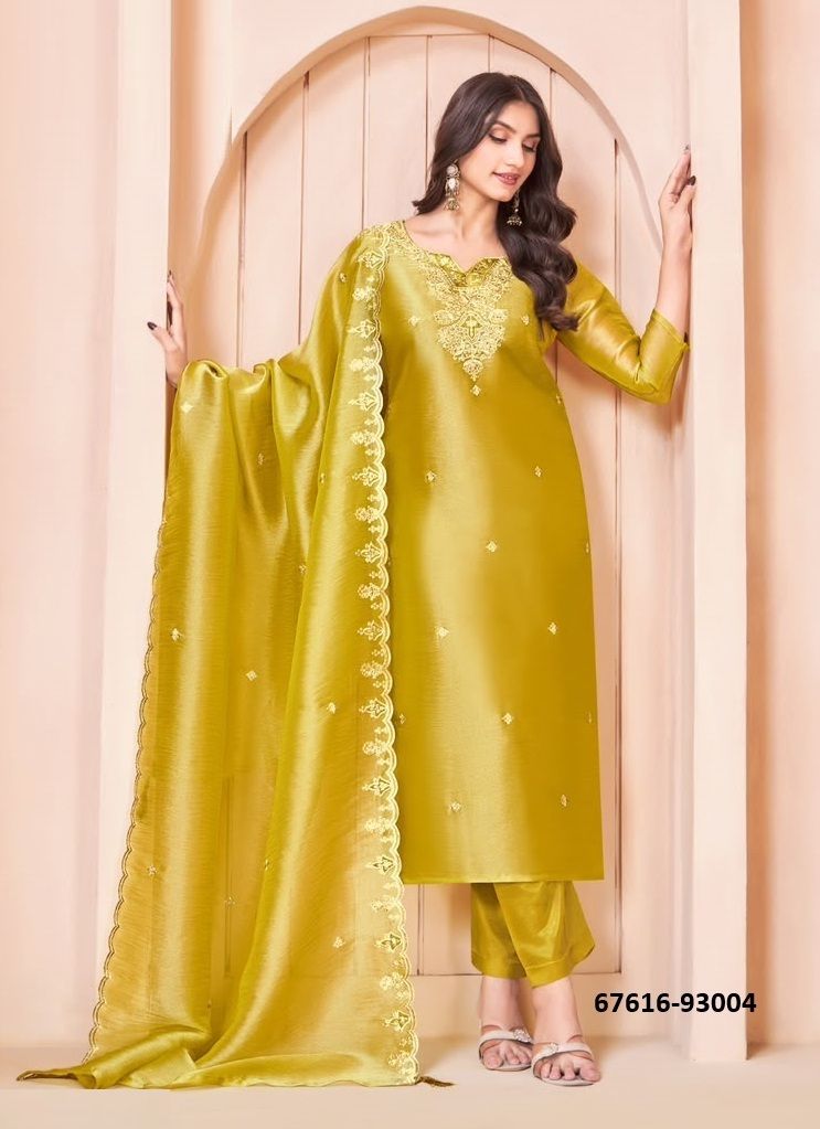SAANVI - Catalog # 67616 (Set of 10 Readymade Salwar Suits) SAANVI - Catalog # 67616 (Set of 10 Readymade Salwar Suits)