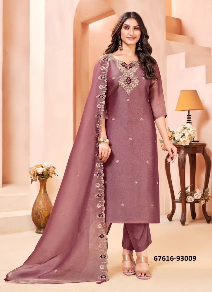 SAANVI - Catalog # 67616 (Set of 10 Readymade Salwar Suits) SAANVI - Catalog # 67616 (Set of 10 Readymade Salwar Suits)