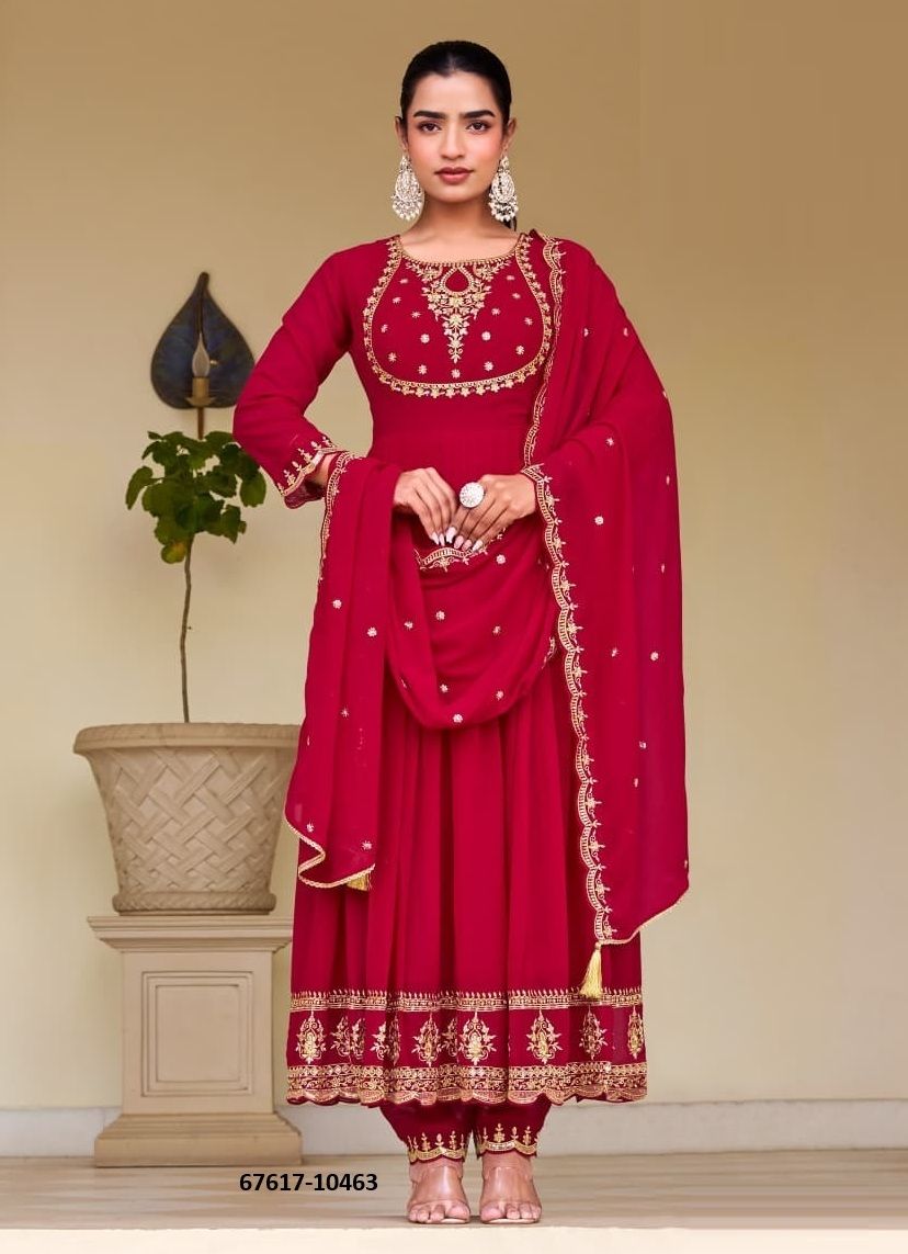SUN MOON - Catalog # 67617 (Set of 4 Readymade Salwar Suits) SUN MOON - Catalog # 67617 (Set of 4 Readymade Salwar Suits)