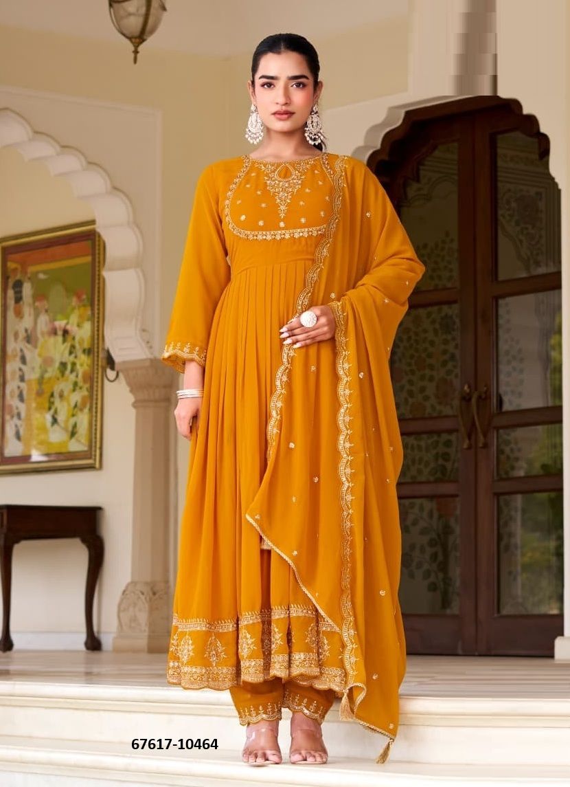 SUN MOON - Catalog # 67617 (Set of 4 Readymade Salwar Suits) SUN MOON - Catalog # 67617 (Set of 4 Readymade Salwar Suits)