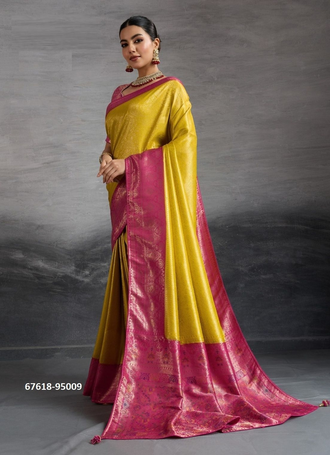 KONICA - Catalog # 67618 (Set of 4 Sarees) KONICA - Catalog # 67618 (Set of 4 Sarees)