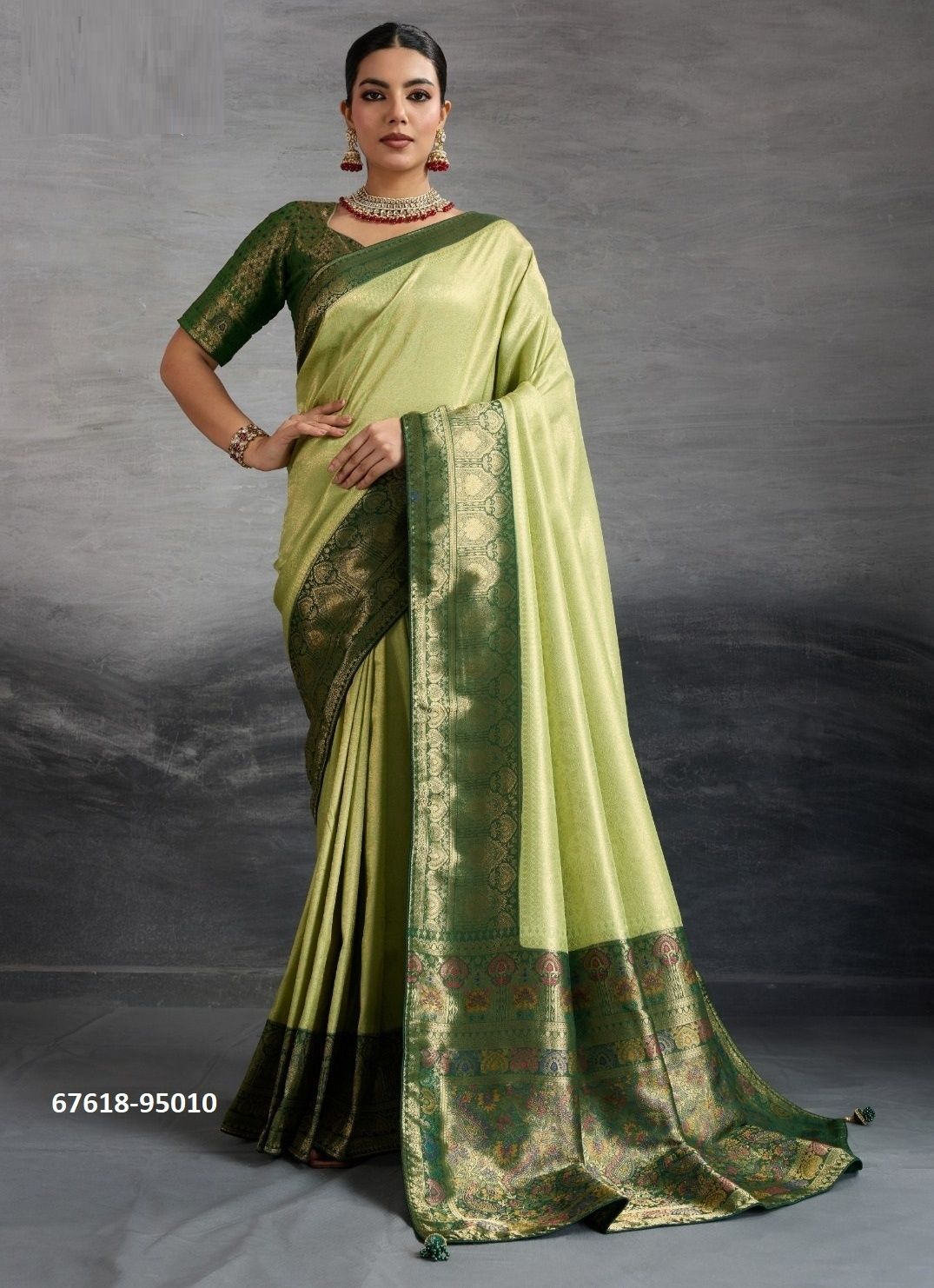 KONICA - Catalog # 67618 (Set of 4 Sarees) KONICA - Catalog # 67618 (Set of 4 Sarees)