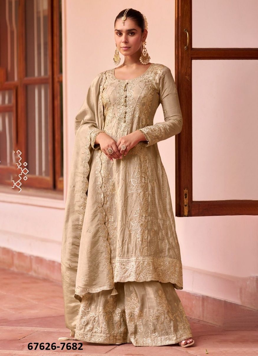 ZEENAT - Catalog # 67626 (Set of 2 Readymade Salwar Suits) ZEENAT - Catalog # 67626 (Set of 2 Readymade Salwar Suits)