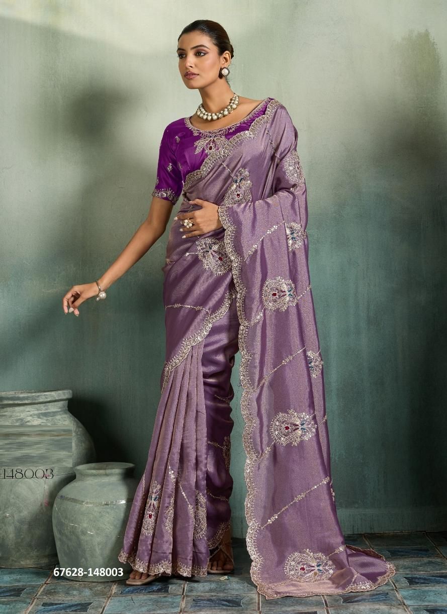 WELCOME ROYALE - Catalog # 67628 (Set of 6 Sarees) WELCOME ROYALE - Catalog # 67628 (Set of 6 Sarees)