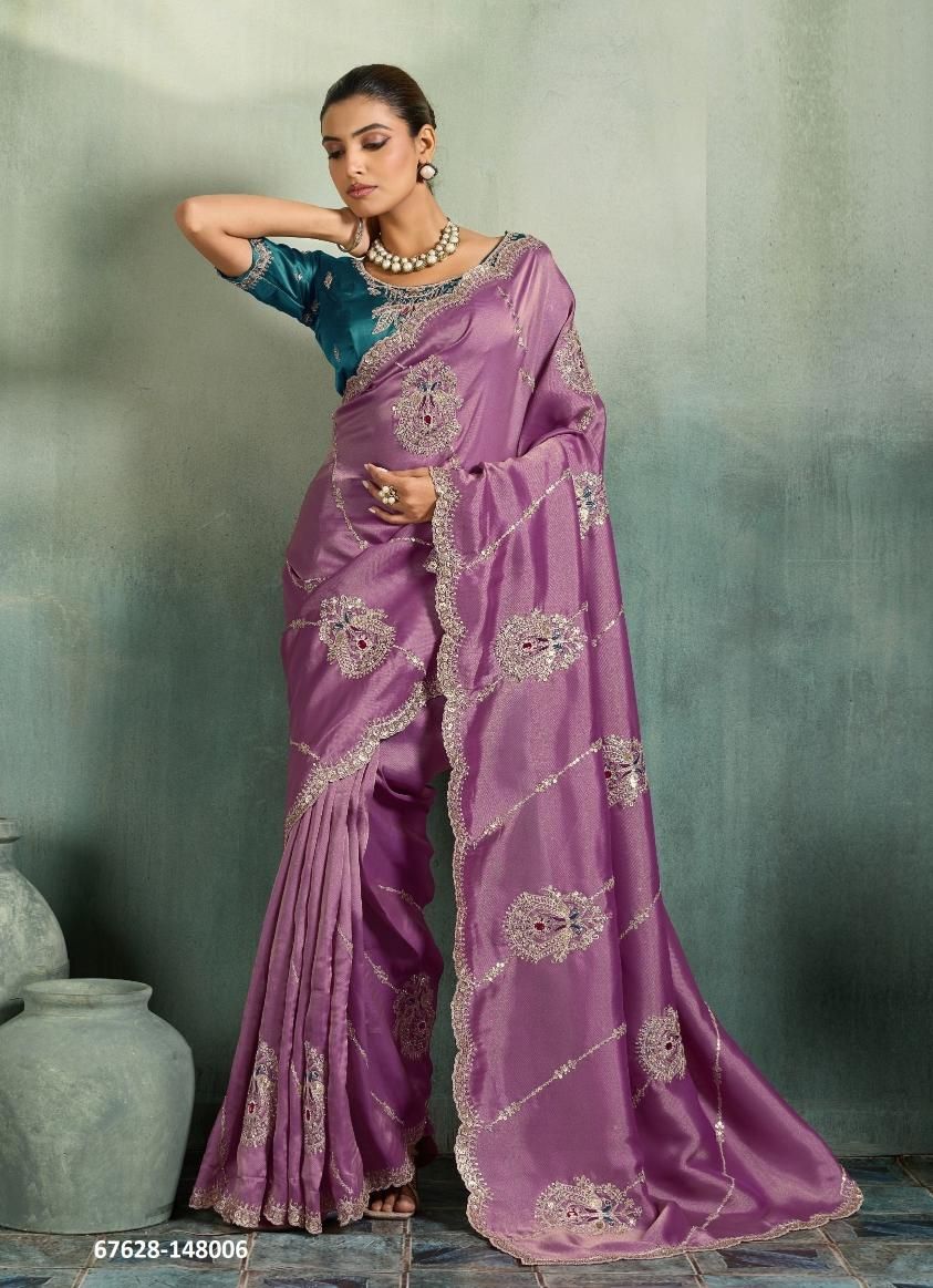 WELCOME ROYALE - Catalog # 67628 (Set of 6 Sarees) WELCOME ROYALE - Catalog # 67628 (Set of 6 Sarees)