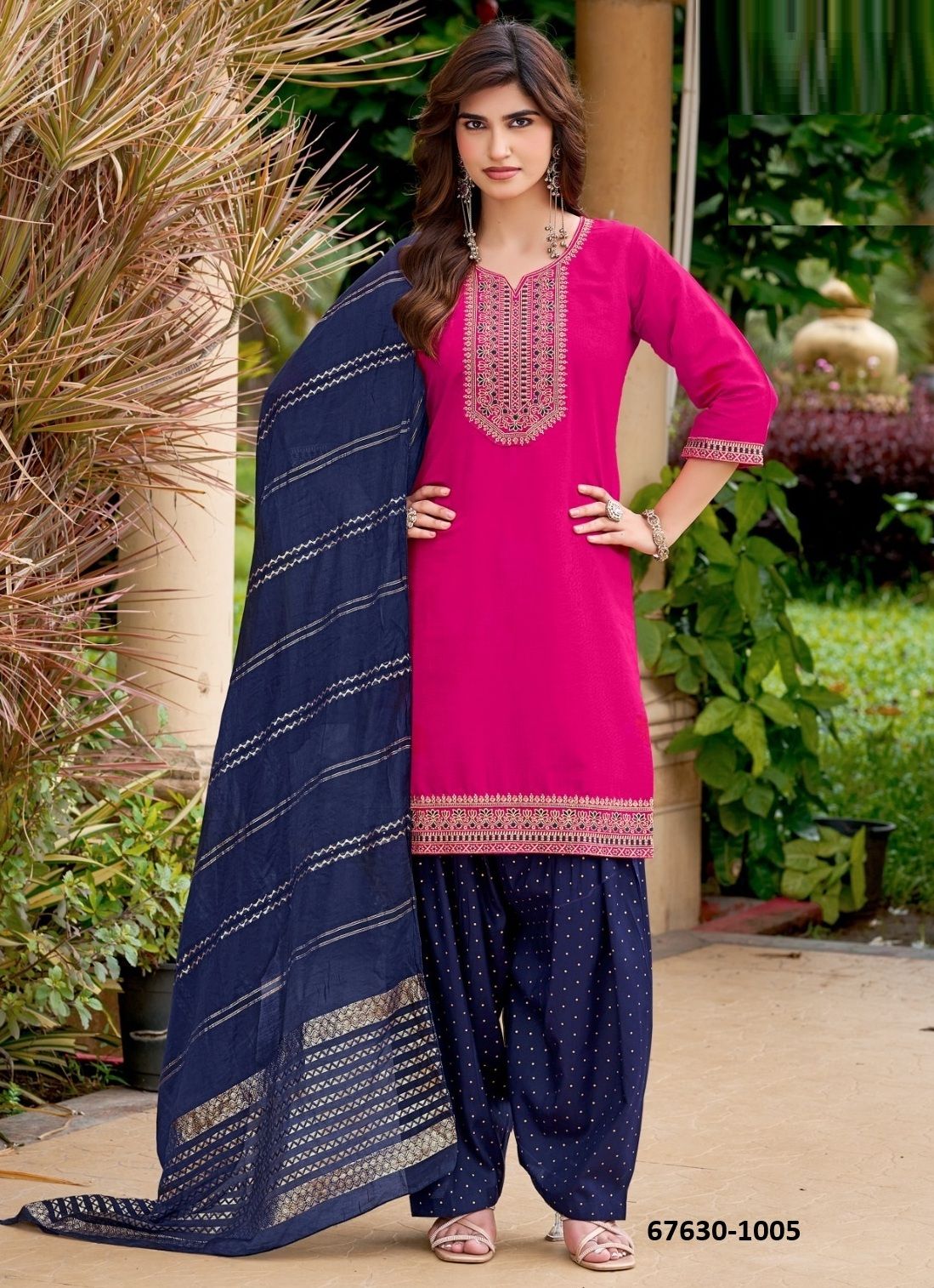 QUEEN OF PATIALA - Catalog # 67630 (Set of 8 Readymade Salwar Suits) QUEEN OF PATIALA - Catalog # 67630 (Set of 8 Readymade Salwar Suits)