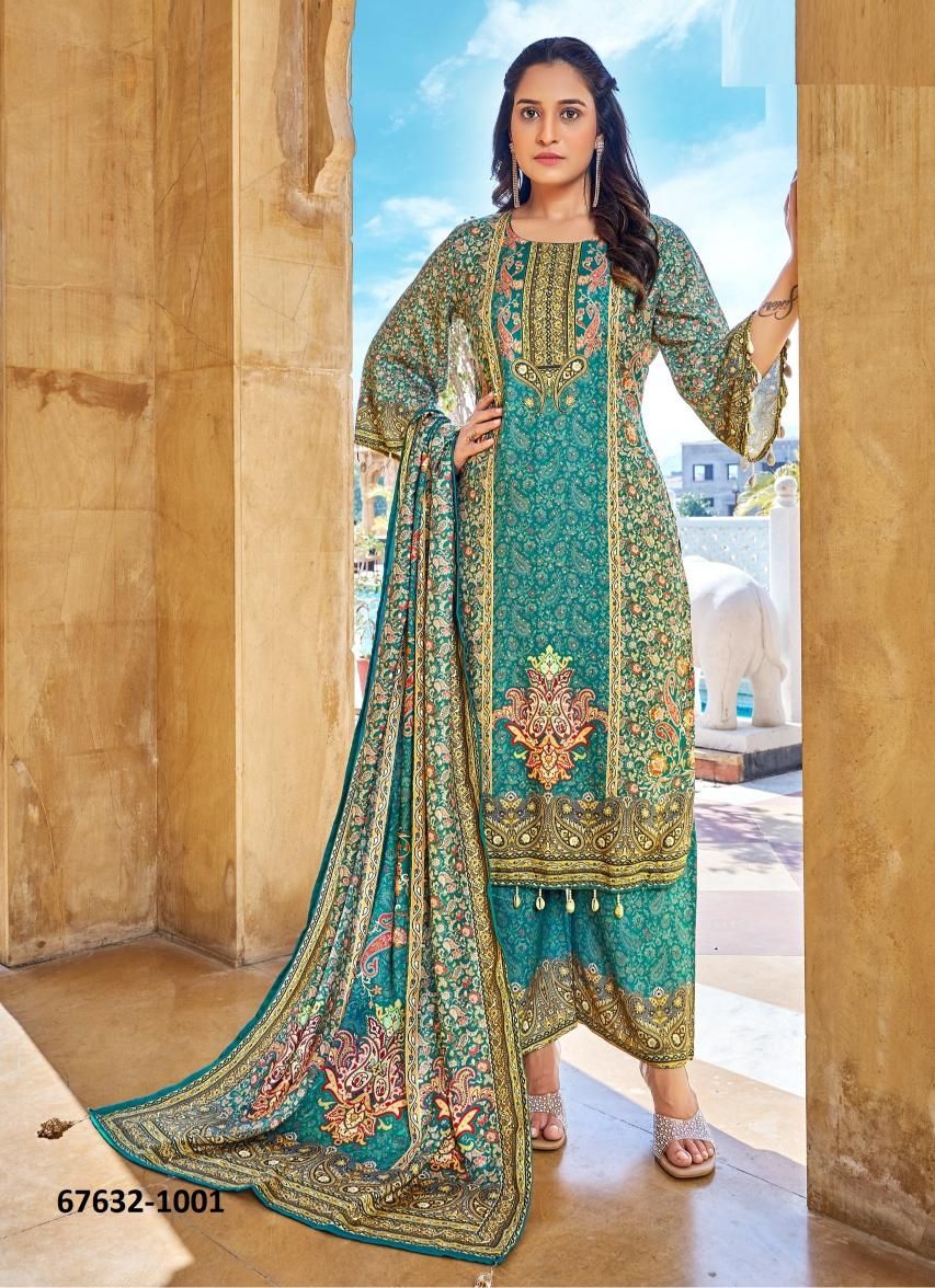 SABRI - Catalog # 67632 (Set of 4 Readymade Salwar Suits) SABRI - Catalog # 67632 (Set of 4 Readymade Salwar Suits)