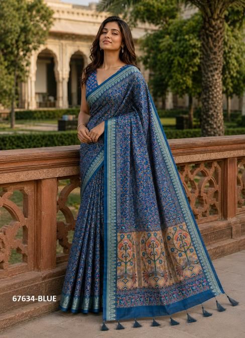 ROCKET - Catalog # 67634 (Set of 4 Sarees) ROCKET - Catalog # 67634 (Set of 4 Sarees)