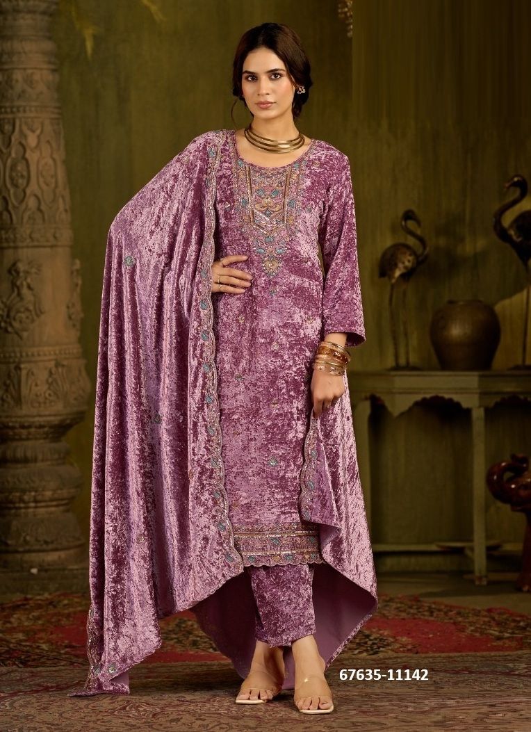 ZULFIKAR - Catalog # 67635 (Set of 4 Semi-Stitched / Un-Stitched Suits) ZULFIKAR - Catalog # 67635 (Set of 4 Semi-Stitched / Un-Stitched Suits)