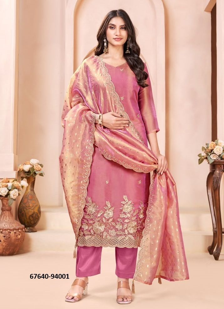 KANAK NIDHI - Catalog # 67640 (Set of 6 Readymade Salwar Suits) KANAK NIDHI - Catalog # 67640 (Set of 6 Readymade Salwar Suits)