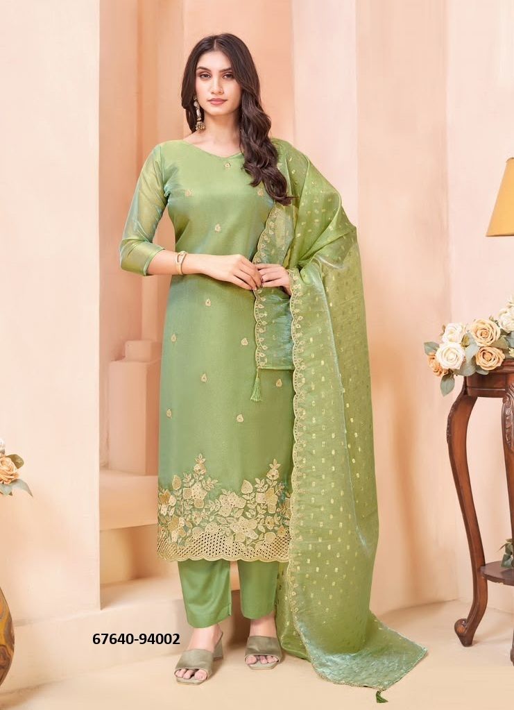 KANAK NIDHI - Catalog # 67640 (Set of 6 Readymade Salwar Suits) KANAK NIDHI - Catalog # 67640 (Set of 6 Readymade Salwar Suits)