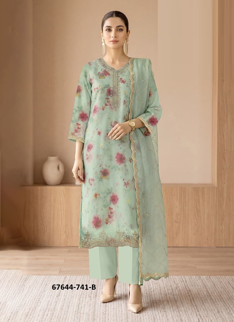 BLOOM - Catalog # 67644 (Set of 4 Readymade Salwar Suits) BLOOM - Catalog # 67644 (Set of 4 Readymade Salwar Suits)