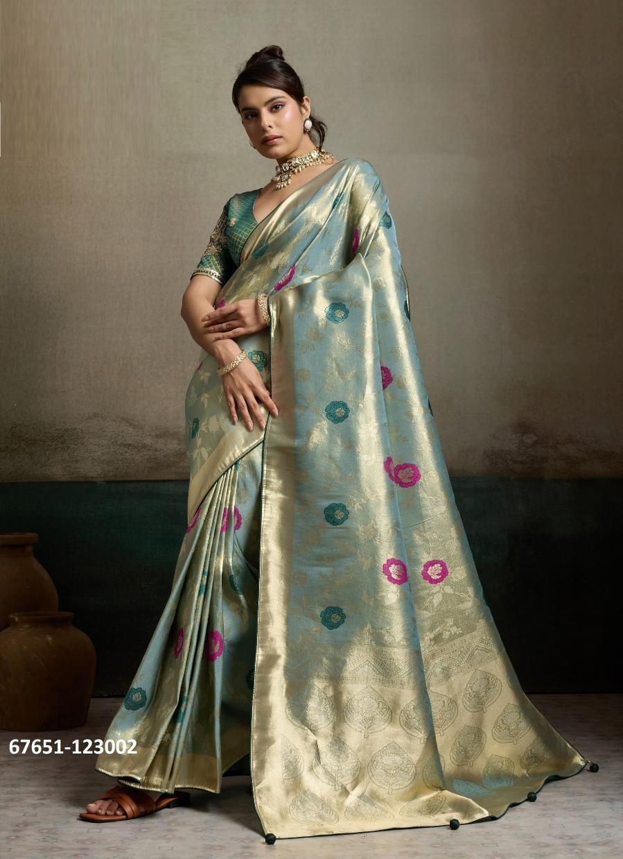 KAAMNA - Catalog # 67651 (Set of 4 Sarees)