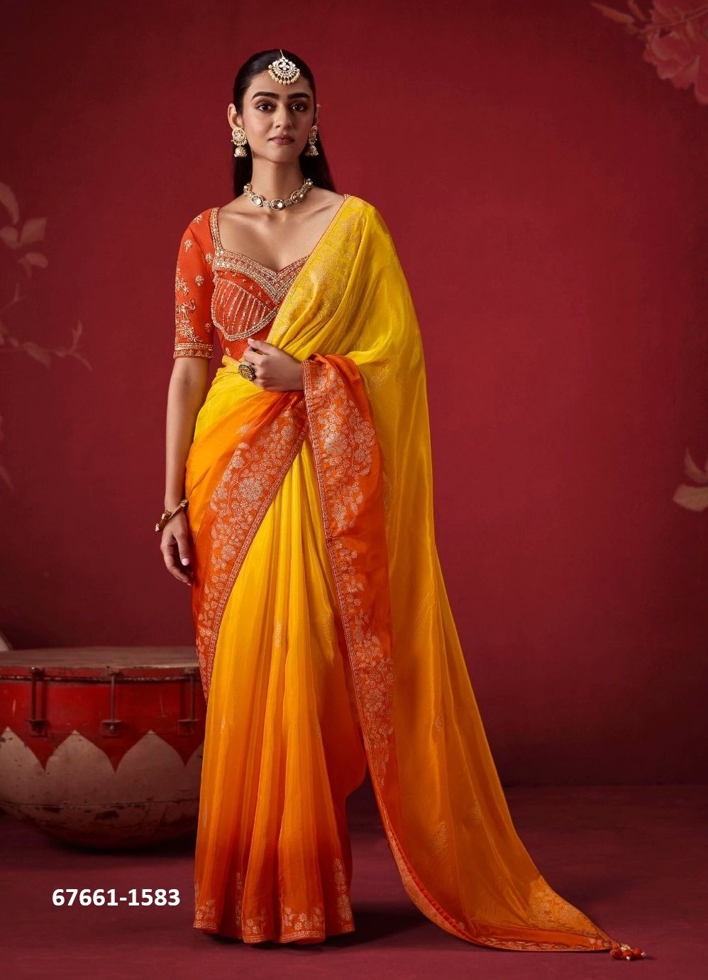SRILANKAN SILK - Catalog # 67661 (Set of 11 Sarees) SRILANKAN SILK - Catalog # 67661 (Set of 11 Sarees)