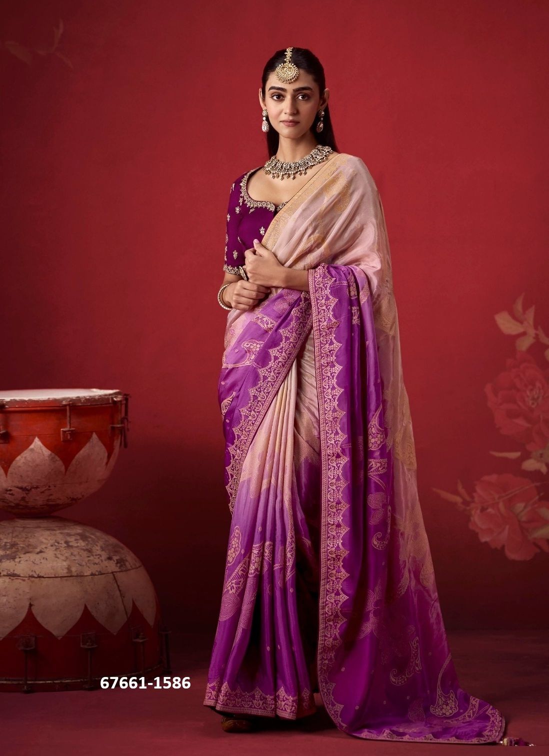 SRILANKAN SILK - Catalog # 67661 (Set of 11 Sarees) SRILANKAN SILK - Catalog # 67661 (Set of 11 Sarees)