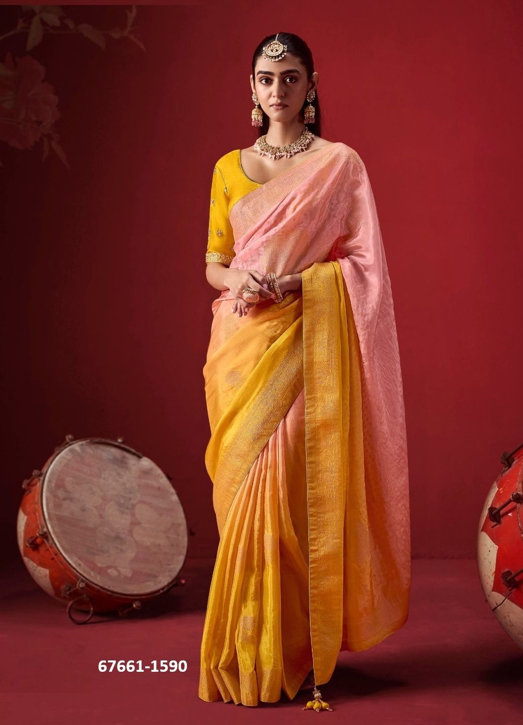 SRILANKAN SILK - Catalog # 67661 (Set of 11 Sarees) SRILANKAN SILK - Catalog # 67661 (Set of 11 Sarees)