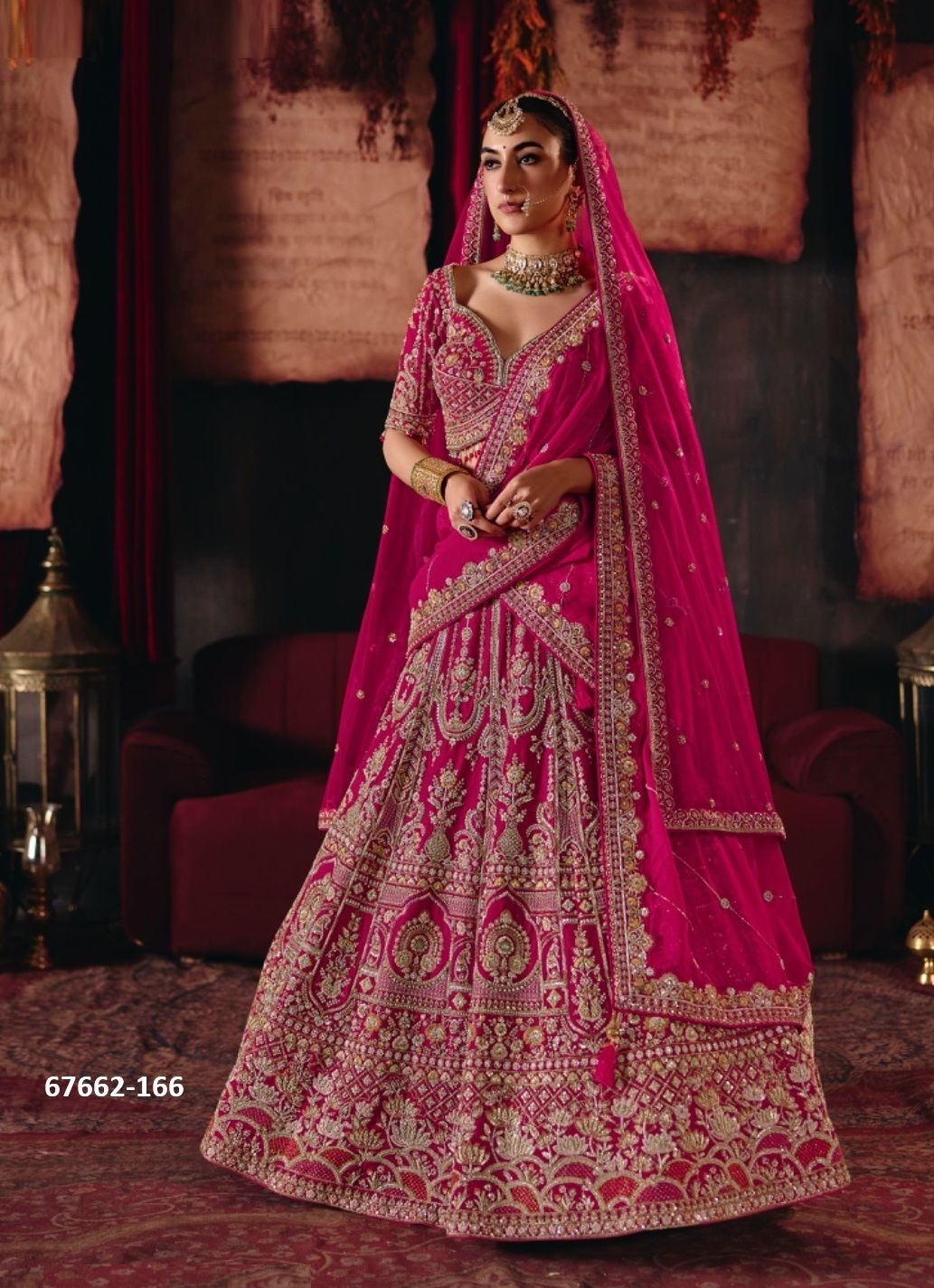ANAR DANA BRIDAL EDIT - Catalog # 67662 (Set of 12 Readymade Lehengas) ANAR DANA BRIDAL EDIT - Catalog # 67662 (Set of 12 Readymade Lehengas)
