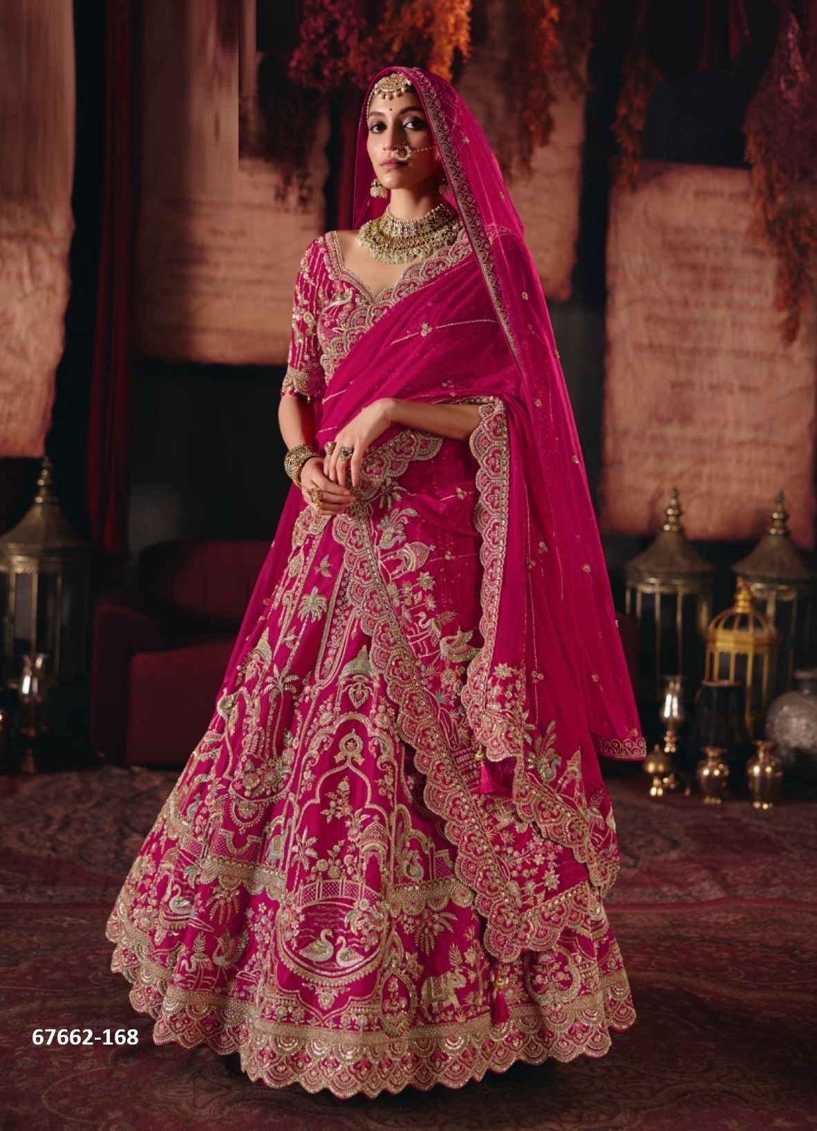 ANAR DANA BRIDAL EDIT - Catalog # 67662 (Set of 12 Readymade Lehengas) ANAR DANA BRIDAL EDIT - Catalog # 67662 (Set of 12 Readymade Lehengas)