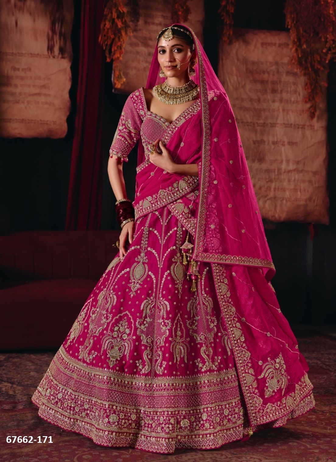 ANAR DANA BRIDAL EDIT - Catalog # 67662 (Set of 12 Readymade Lehengas) ANAR DANA BRIDAL EDIT - Catalog # 67662 (Set of 12 Readymade Lehengas)