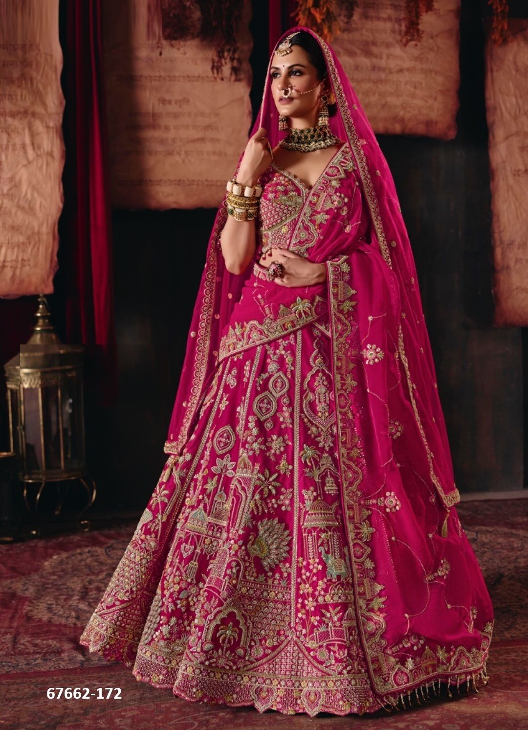 ANAR DANA BRIDAL EDIT - Catalog # 67662 (Set of 12 Readymade Lehengas) ANAR DANA BRIDAL EDIT - Catalog # 67662 (Set of 12 Readymade Lehengas)