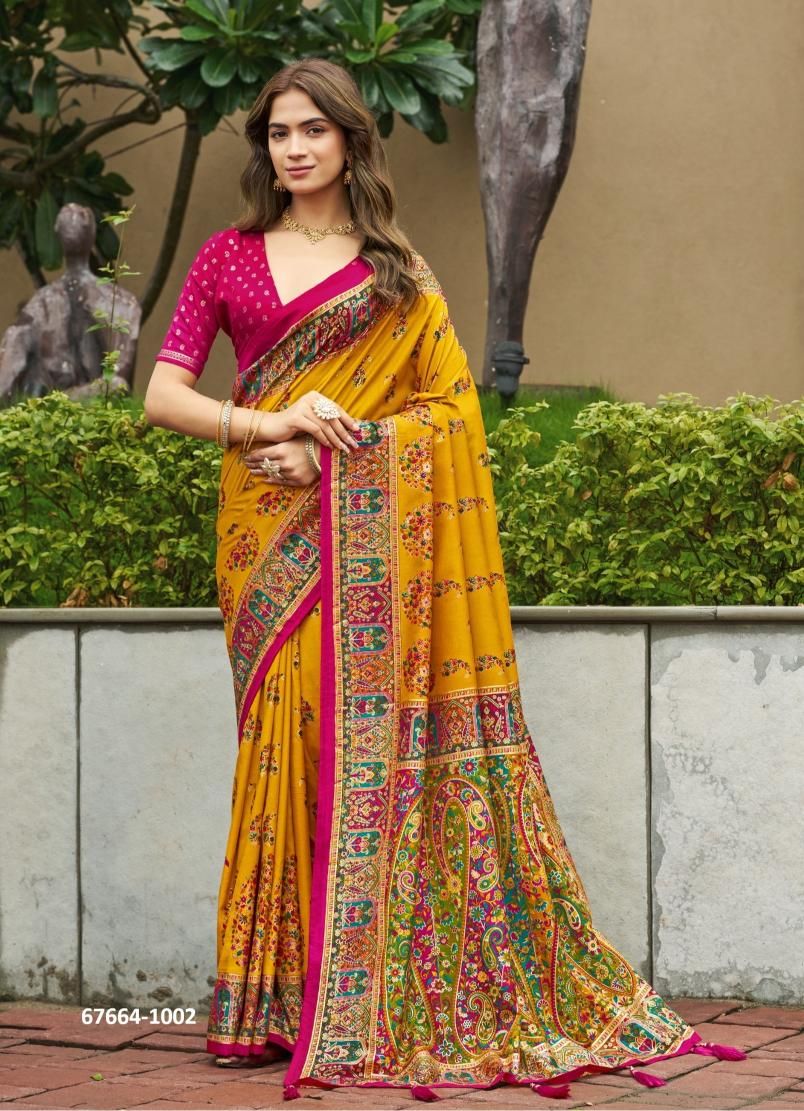 PRANVI - Catalog # 67664 (Set of 6 Sarees) PRANVI - Catalog # 67664 (Set of 6 Sarees)