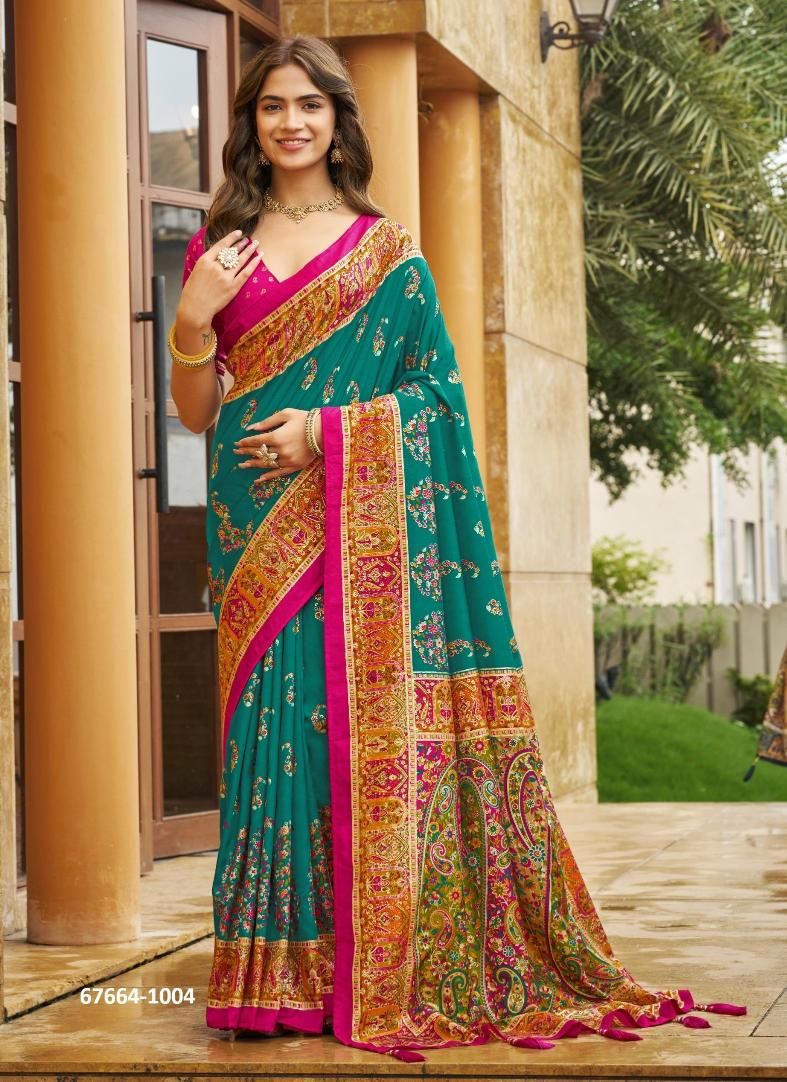 PRANVI - Catalog # 67664 (Set of 6 Sarees) PRANVI - Catalog # 67664 (Set of 6 Sarees)